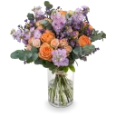 Bouquet of Ecuadorian and spray roses